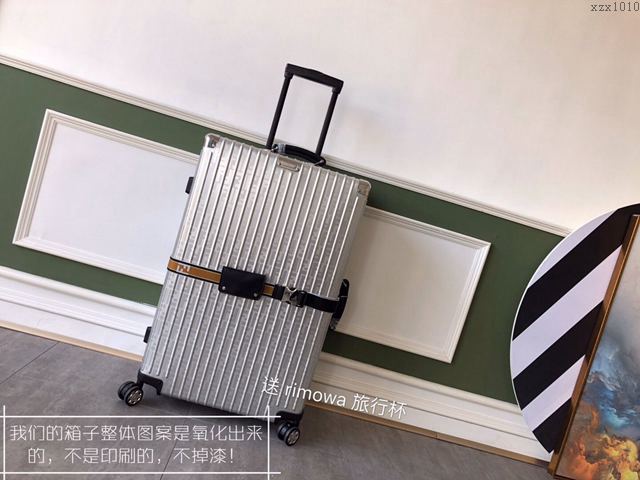 Rimowa拉杆箱 66627 Fendi x rimowa 全鋁鎂合金 日默瓦拉箱 馮彥霖同款旅行箱xzx1010