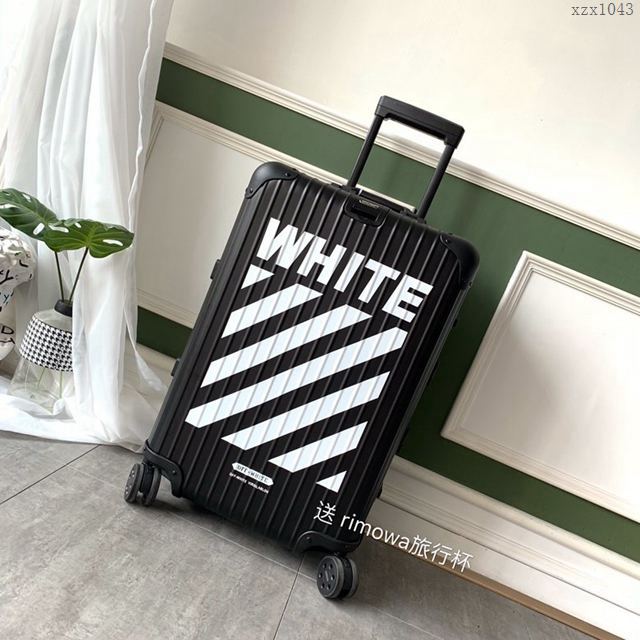 Rimowa拉杆箱 66644 Rimowa x Off-White聯名 全鋁鎂合金 日默瓦拉箱 Off行李箱xzx1043
