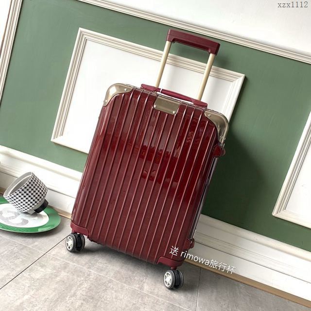 Rimowa拉杆箱 90027 Limbo細邊框系列 Pc+鋁鎂合金 日默瓦拉箱 高圓圓大牌明星同款行李箱xzx1112