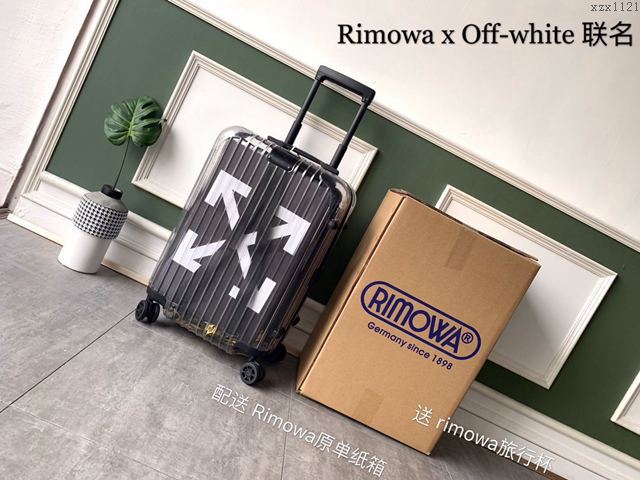 Rimowa拉杆箱 90069 Rimowa x off-white 透明箱 日默瓦拉箱 Rimowa行李箱 登機箱xzx1121