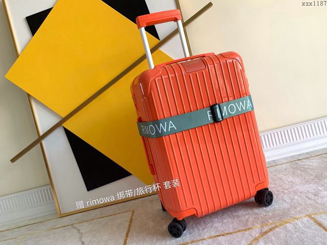 Rimowa拉杆箱 90080 易烊千璽同款 日默瓦拉箱 超輕pc拉鏈箱 行李箱xzx1187
