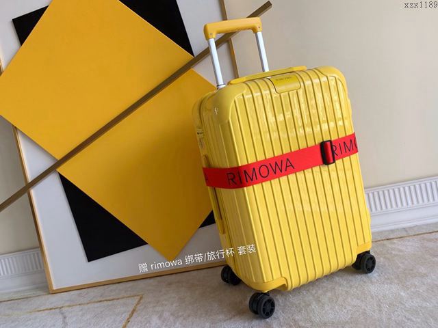 Rimowa拉杆箱 90080 易烊千璽同款 日默瓦拉箱 超輕pc拉鏈箱 行李箱xzx1189