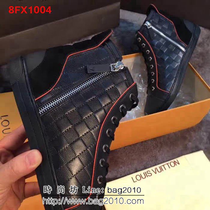 路易威登LV 高端狠貨 高幫時尚休閒鞋 8FX1004
