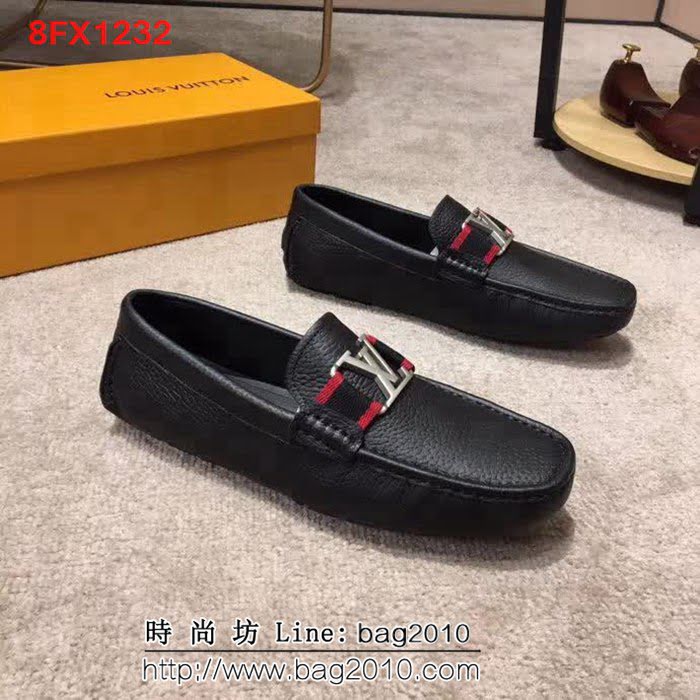 路易威登LV 專櫃同款 2018新款 時尚豆豆男鞋 8FX1232