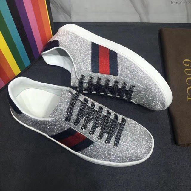 GUCCI男鞋 2019新款 原單品質 古馳最新男板鞋 Gucci時尚潮鞋  hdnx1348