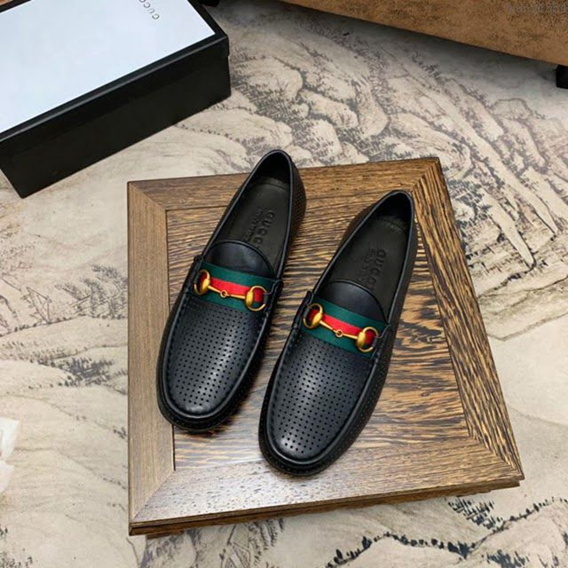 GUCCI男鞋 義大利頂級奢侈男鞋巨頭 2019新款 古馳男士休閒皮鞋 Gucci頂級牛皮男鞋  hdnx1354