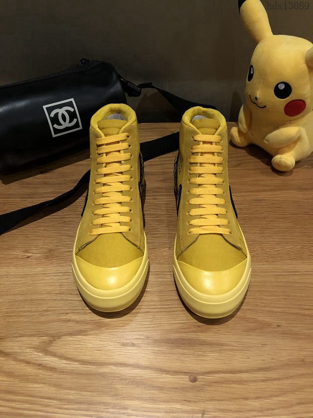 Nike男鞋 2019秋冬 耐克聯名Air Jordan 1最新系列 耐克高幫磨砂牛皮休閒男鞋  hdx13089
