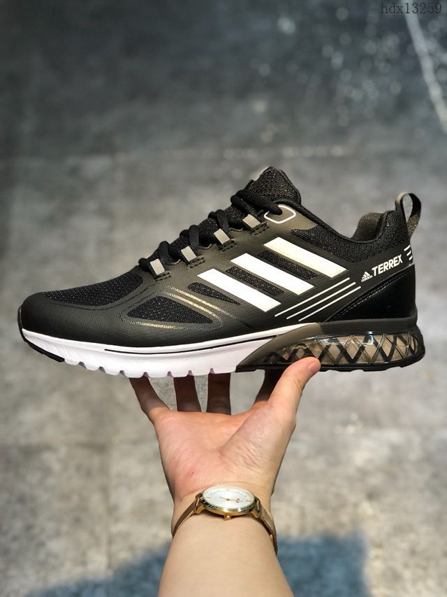 Adidas男鞋 阿迪達斯2019秋季新款 網面輕便運動休閒男跑步鞋  hdx13259