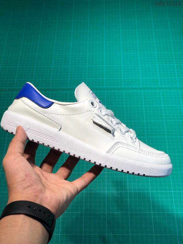 Adidas鞋 B41825 頭層皮 2019新款 阿迪達斯復古聯名款 Adidas低幫鞋 男女同款  hdx13315