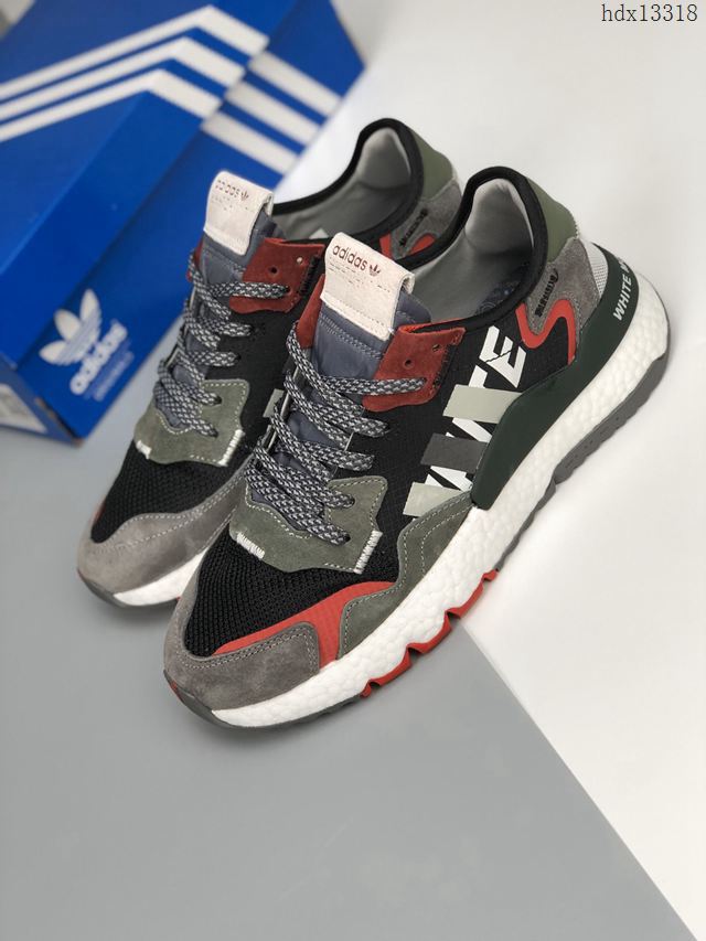 Adidas鞋 QIP-XHB-091807 阿迪達斯2019 Boost聯名夜行者 復古跑鞋 男女同款  hdx13318