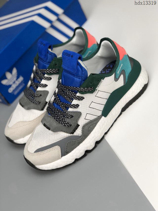 Adidas鞋 QIP-XHB-091807 阿迪達斯2019 Boost聯名夜行者 復古跑鞋 男女同款  hdx13319