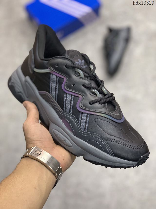 Adidas男鞋 QUP-HZ-101838 阿迪達斯Adidas Ozweego三葉草復古老爹鞋  hdx13329
