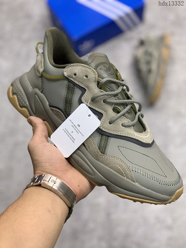 Adidas鞋 阿迪達斯Adidas Ozweego三葉草復古老爹鞋 男女同款  hdx13332