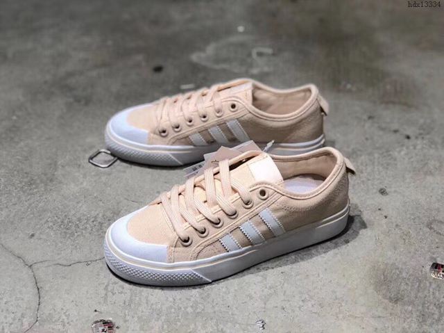 Adidas女鞋 EF1877 真標版本 阿迪達斯三葉草 半截式包膠鞋頭校園百搭休閒帆布女板鞋  hdx13334