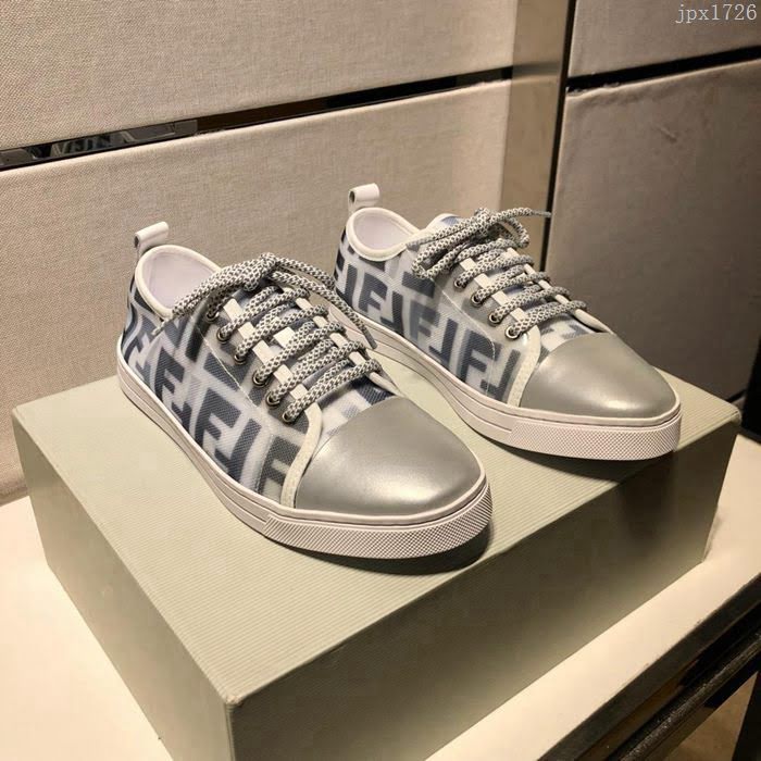 FENDI男鞋 2019新款夜光鞋 歐式風格 芬迪休閒男鞋  jpx1726