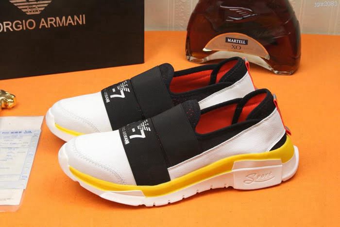 Armani男鞋 2019官網最新款 官網原材料 阿瑪尼休閒時尚男鞋  jpx2083