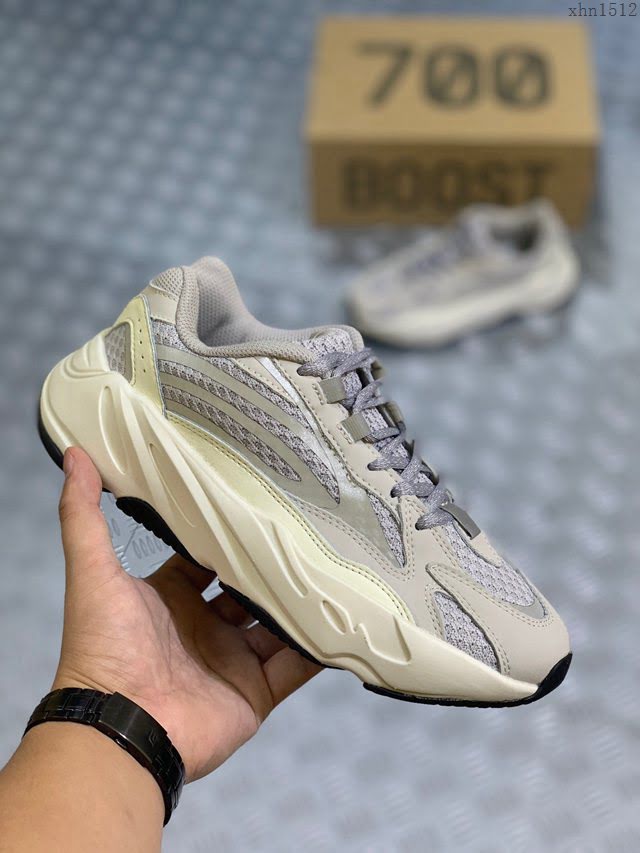 Adidas男女椰子鞋 阿迪達斯Static3M反光條椰子700 Adidas Yeezy 700V2  xhn1512