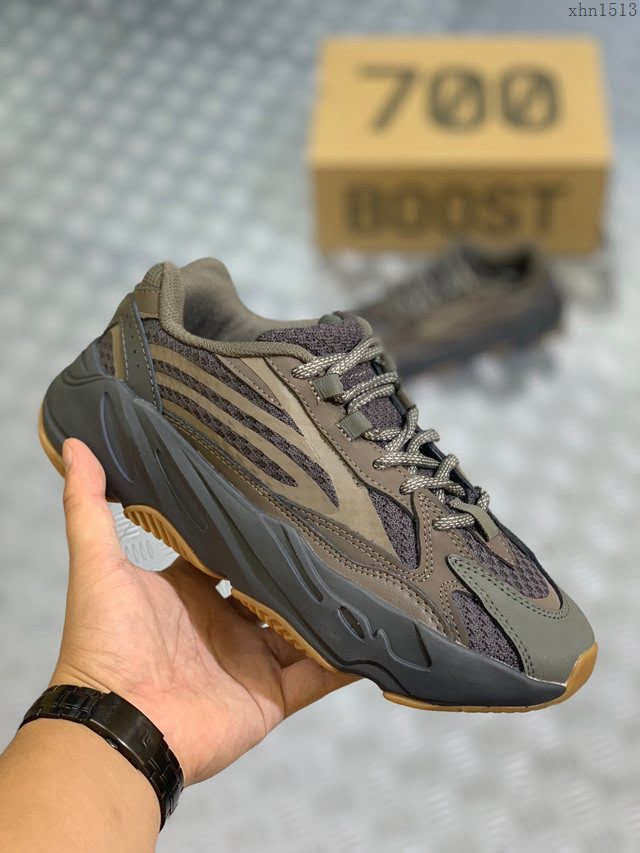 Adidas男女椰子鞋 阿迪達斯Static3M反光條椰子700 Adidas Yeezy 700V2  xhn1513