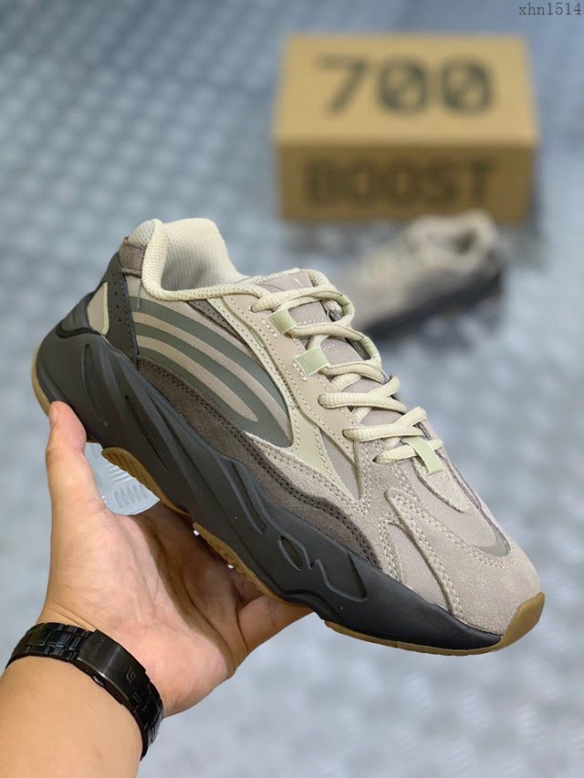 Adidas男女椰子鞋 阿迪達斯Static3M反光條椰子700 Adidas Yeezy 700V2  xhn1514
