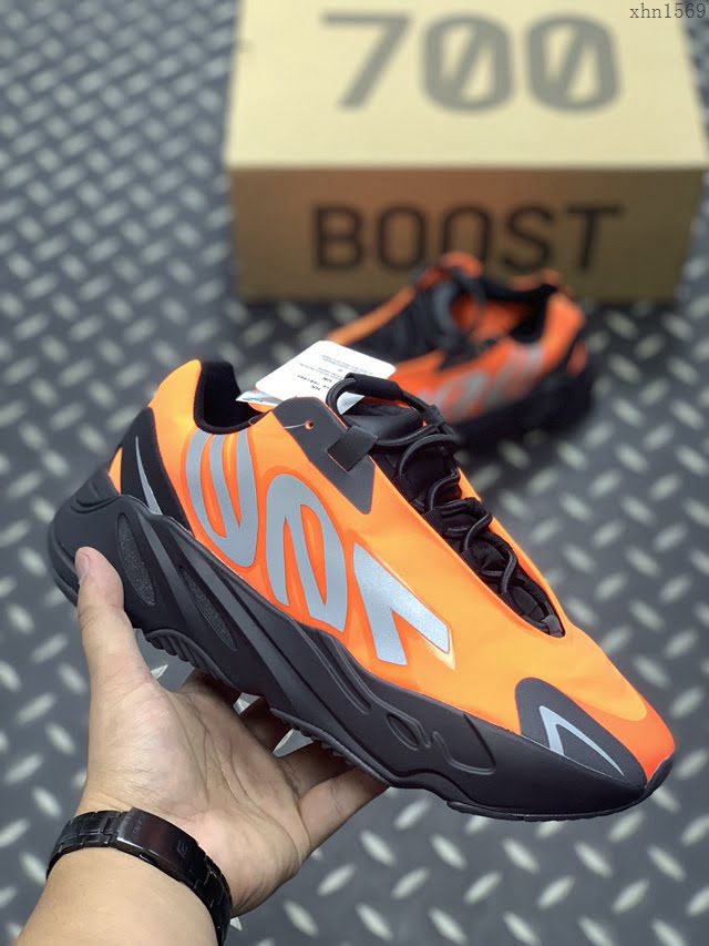 Adidas男女椰子鞋 阿迪達斯Orange椰子700 Adidas Yeezy Boost 700 MNVN  xhn1569