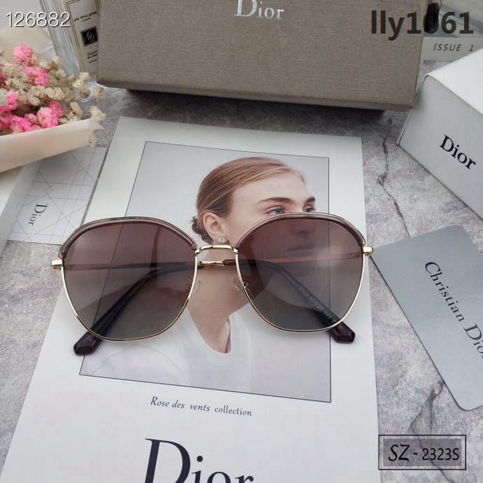 DIOR-迪奧 2019新款 太陽鏡 減輕強光負擔 遮擋有害光線防輻射 出行旅遊必備品 2323S  lly1061