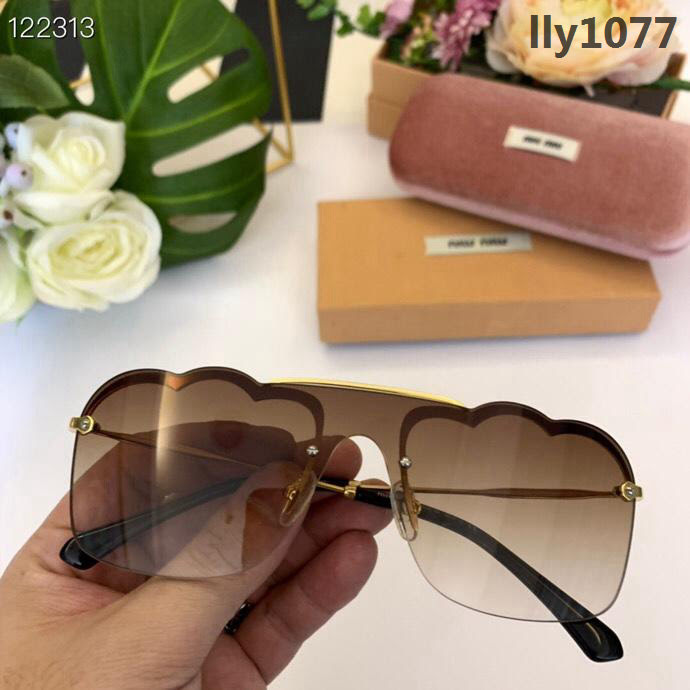 MIUMIU繆繆 潮品 官網同款 SMU55US 女款太陽鏡  lly1077