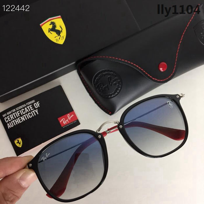 RAYBAN雷朋 RB2448MF 雷朋法拉利車隊合作版本 專櫃頂級品質 男女通用 太陽鏡  lly1104