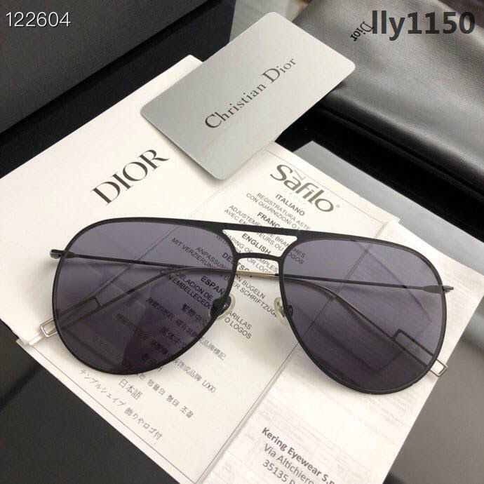 DIOR-迪奧 張傑款 DIOR0205S 男士太陽鏡 極品款 橢圓框 鈦合金鏡架  lly1150