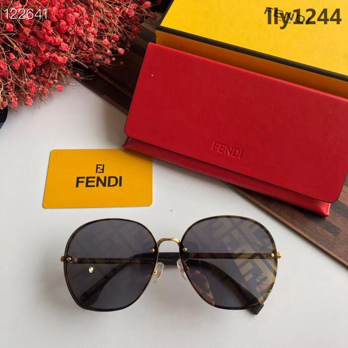 FENDI芬迪 FF0384S 圓框 女款太陽鏡  lly1244