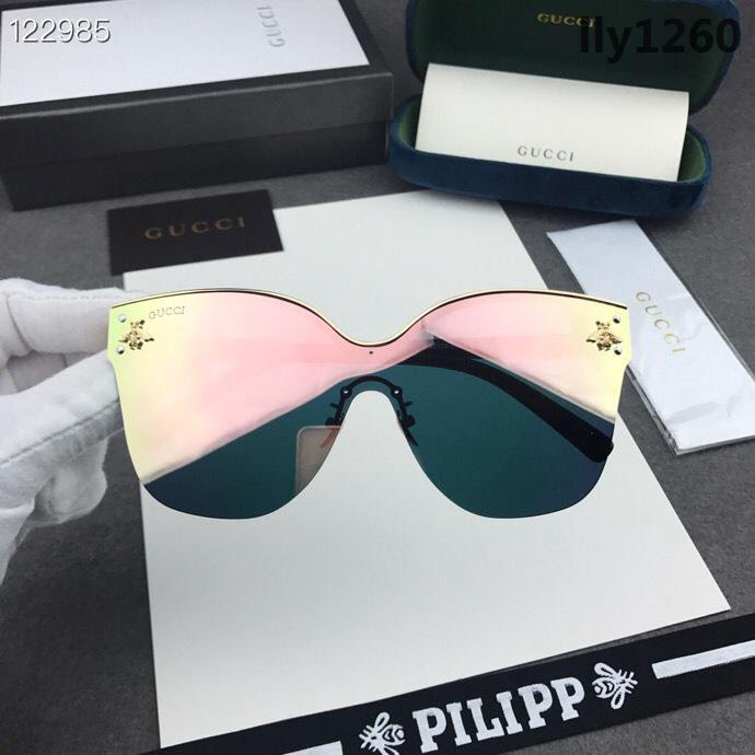 GUCCI古馳 G家新款 大框風鏡 完美品質 超級時尚 太陽鏡  lly1260