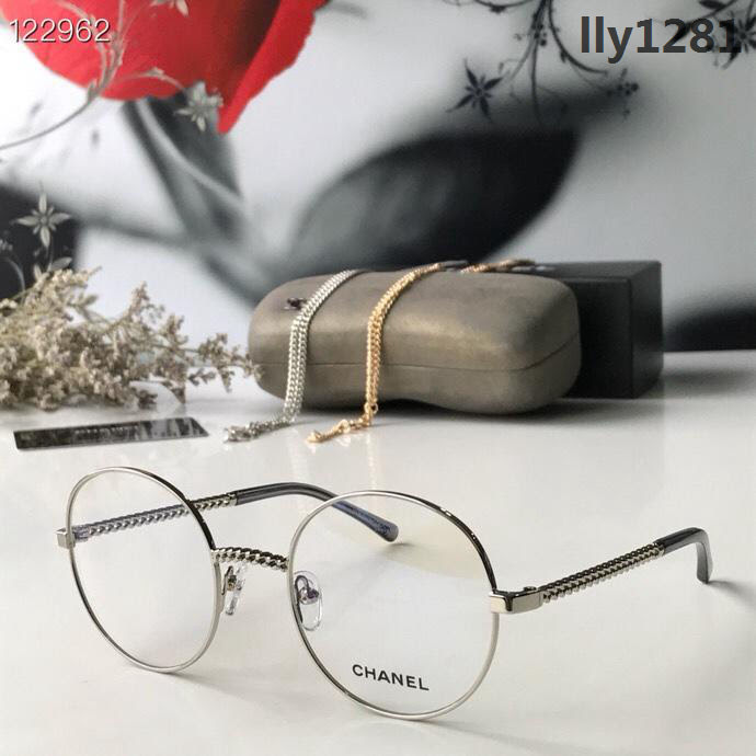 CHANEL香奈兒 火爆香家鏈條款 CH2186 潮流爆款 時尚圓框眼鏡 網紅潮款近視眼鏡  lly1281