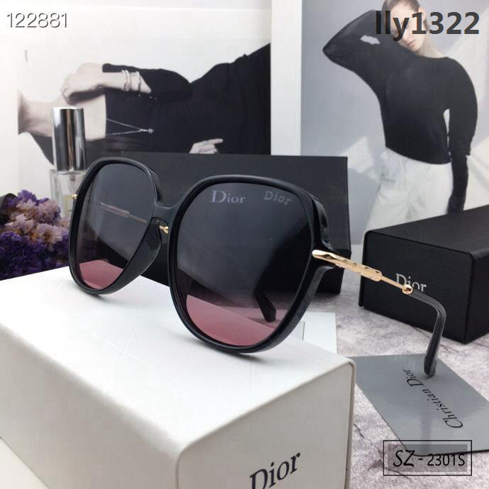 DIOR-迪奧 2019新款 太陽鏡 減輕強光負擔 遮擋有害光線防輻射 出行旅遊必備品 2301S  lly1322