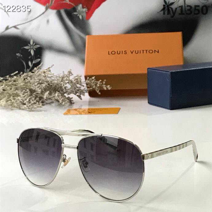 LV路易威登 官網新款 Z2342U 男士太陽眼鏡 蛤蟆鏡框太陽鏡 高品質 不挑臉  lly1350