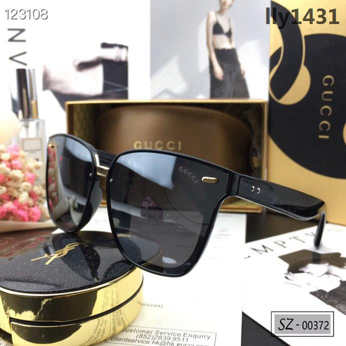 GUCCI古馳 2019新款 古奇小蜜蜂 爆款太陽鏡 遮擋有害光線防輻射 出行旅遊必備品 00372  lly1431