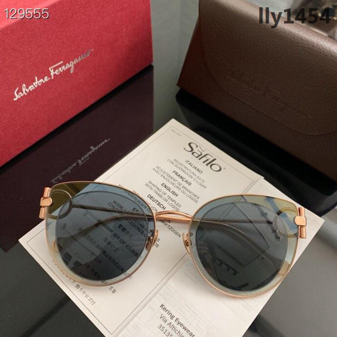 Ferragamo菲拉格慕 官網新款 香港代購品質 原單貨 圓框 太陽眼鏡  lly1454