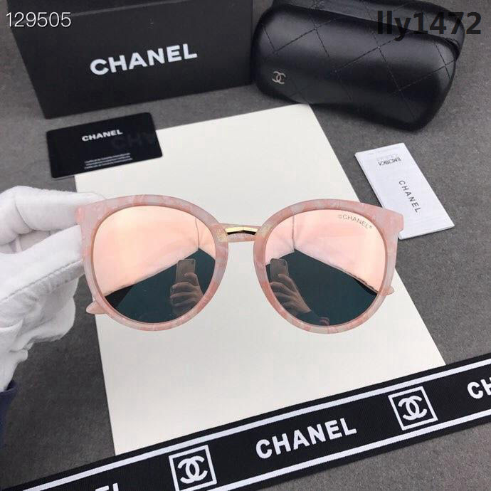 CHANEL香奈兒 2019新款 高清寶麗來偏光鏡片 女款太陽鏡  lly1472