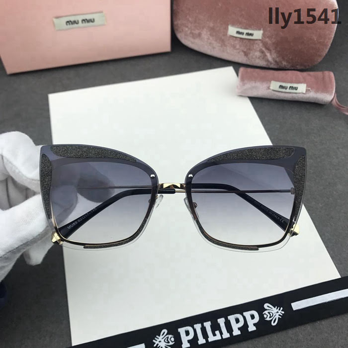 MIUMIU繆繆 春季新款 89R 優雅女款墨鏡  lly1541