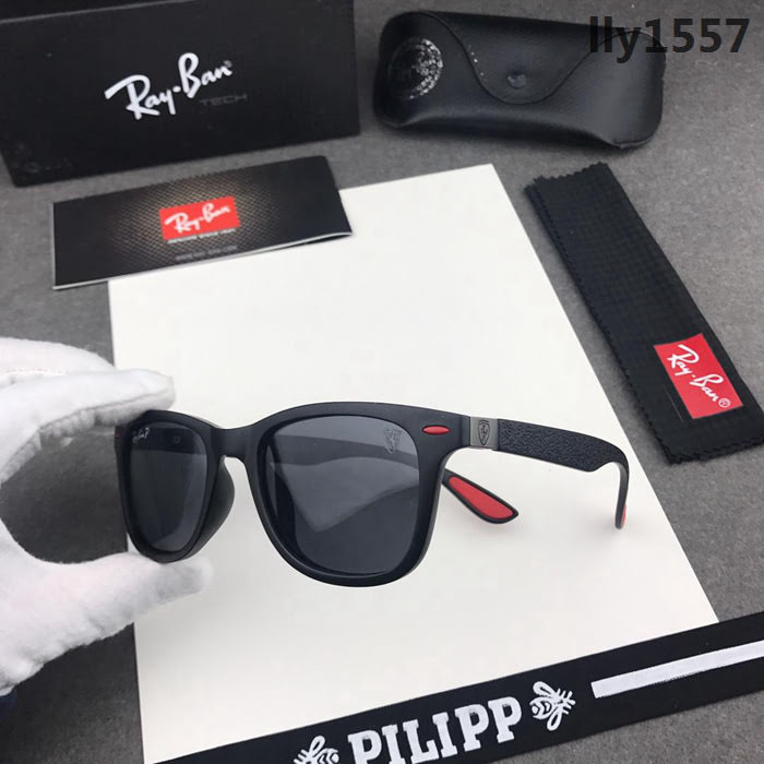 RAYBAN雷朋 RB4195s 雷朋與法拉利合作版 進口寶麗來偏光鏡片 太陽鏡  lly1557