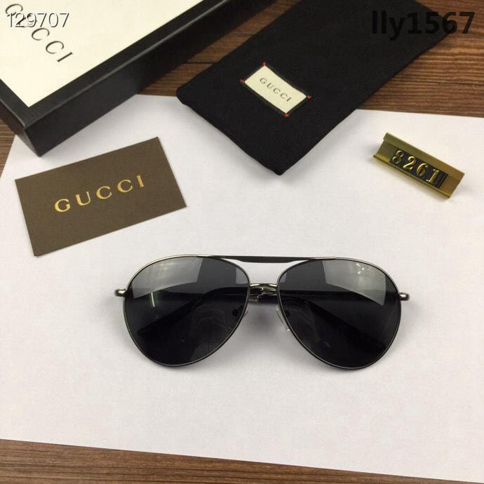 GUCCI古馳 官網同步 歐美風範 原單偏光 男款太陽鏡  lly1567