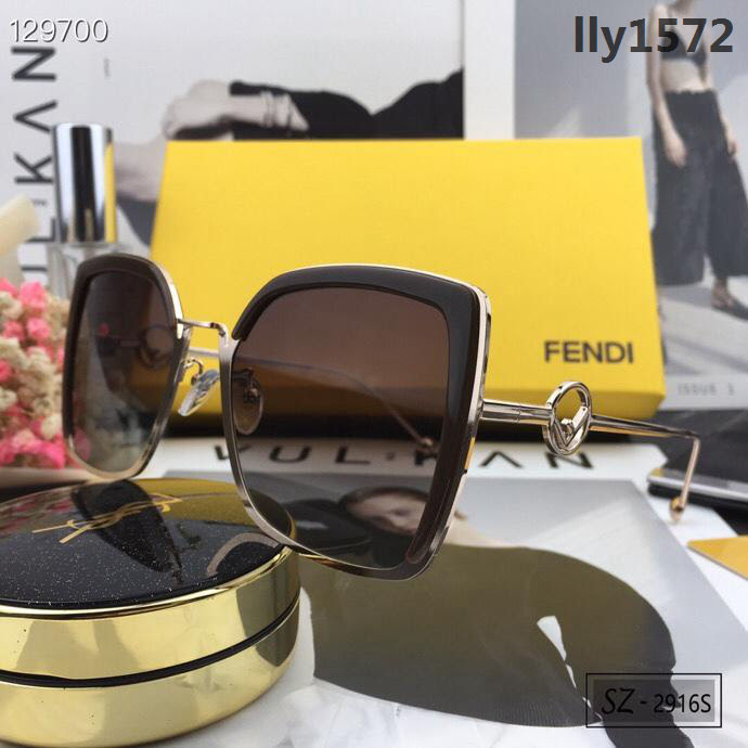 FENDI芬迪 寶麗來樹脂偏光鏡片 TR90鏡架 2019新款太陽鏡 遮擋有害光線防輻射 2916S  lly1572