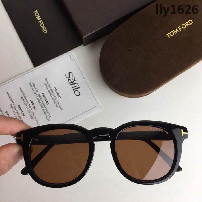 TOM FORD湯姆福特 原單 偏光太陽鏡 新款 時尚圓款漸近太陽鏡 修飾臉型  lly1626