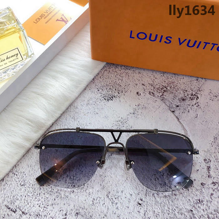 LV路易威登 熱銷推薦 官網同步 時尚太陽鏡 減輕強光負擔 遮擋有害光線防輻射 高端大氣  lly1634