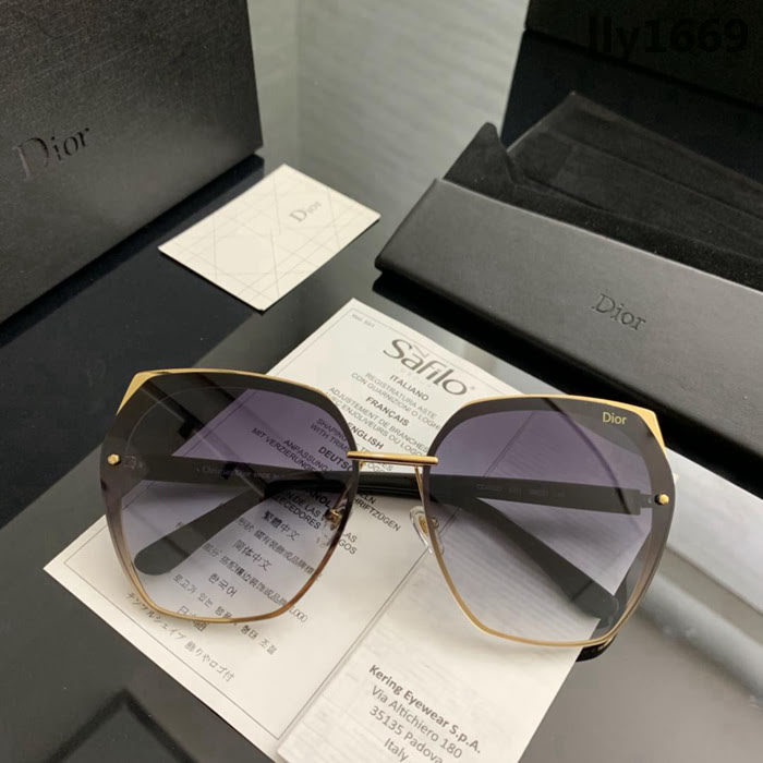 DIOR-迪奧 2019春夏新款 女士圓形太陽鏡  lly1669