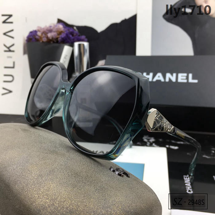 CHANEL香奈兒 2018新款 小香太陽鏡 PC鏡架 遮擋有害光線防輻射 2948S  lly1710