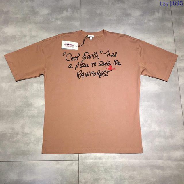 Burberry短袖 19春夏聯名新款 oversize版型 巴寶莉杏色T恤   tzy1695