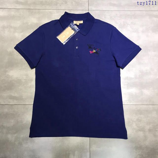 Burberry短袖 19春夏新款 巴寶莉T恤 白色polo衫短袖衣  tzy1711