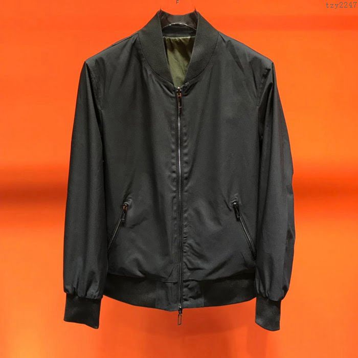 Armani男裝 阿瑪尼男外套 19-20FW新款 科技面料 正反兩面飛行員夾克  tzy2247