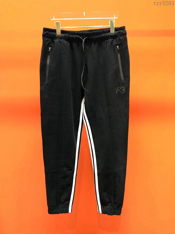 Y-3男裝 19/20FW新款衛褲 超厚高品質 男士休閒黑色運動褲 男士秋季新款單品  tzy2283