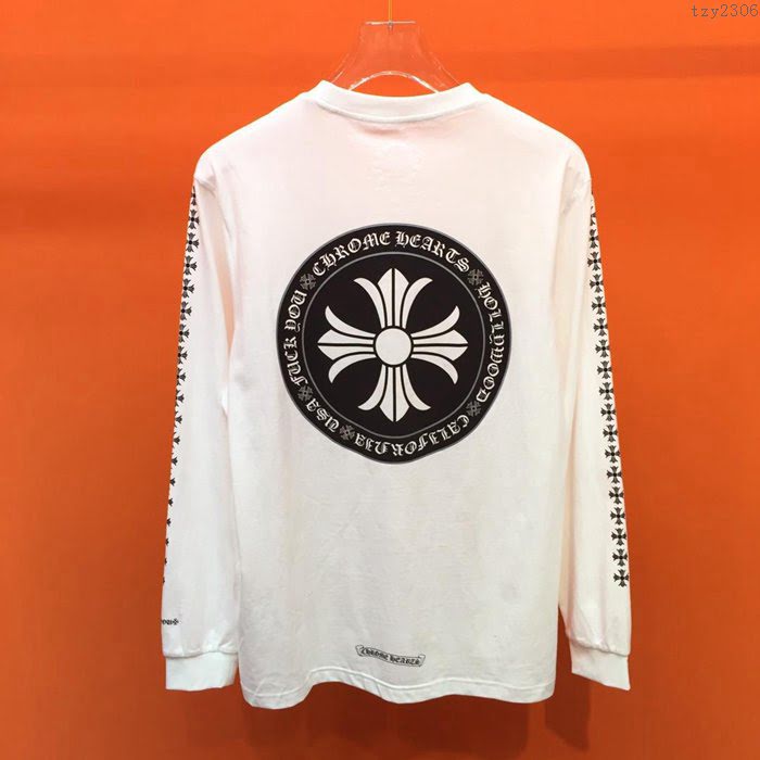 ChromeHearts男裝 19/20FW新款 最高品質 克羅心圓領衛衣 男士秋季打底衣 男士秋季新款單品  tzy2306