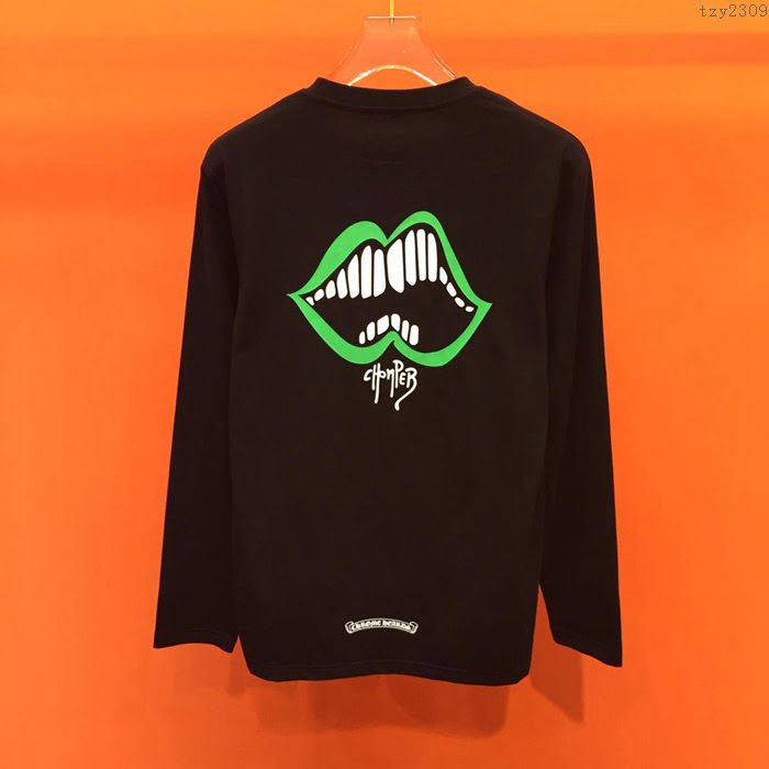 ChromeHearts男裝 19/20FW新款 最高品質 克羅心圓領衛衣 男士秋季打底衣 男士秋季新款單品  tzy2309